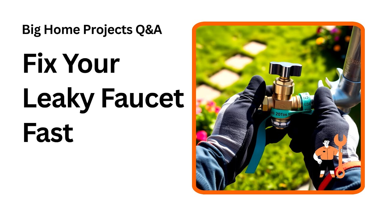 How to Fix a Leaky Outdoor Faucet Fast - YouTube