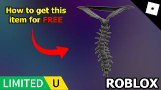 HOW TO GET LIMITED FREE ITEMS - Artist Spotlight Centipede Tie in The Block screenshot 5