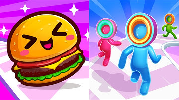 Layer Man VS Food Run 🤡🤡🤯🤯 | All New Levels Game Mobile Walkthrough iOS, Android Gameplay Update