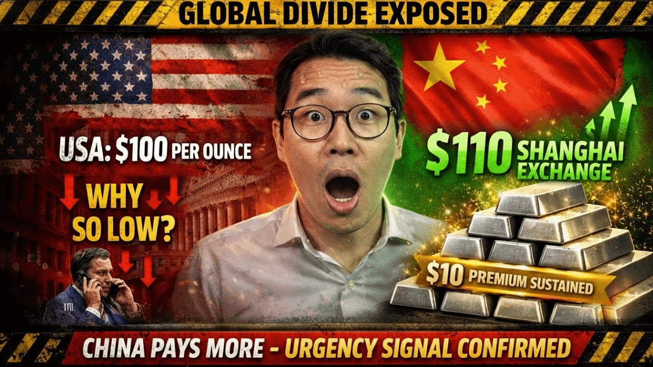 BREAKING" → URGENT NEWS SILVER PRICE OVER $100 AND CLIMBING!!! SILVER ALERT