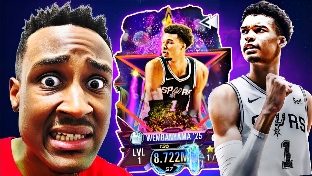 Nexus Crystal Victor Wembanyama Pack Opening In Nba 2k Mobile Youtube 