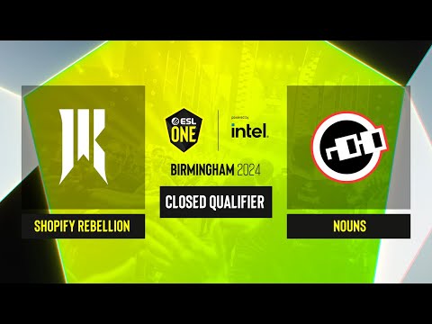 Dota2 - Shopify Rebellion vs nouns - Game 4 - ESL One Birmingham 2024 - CQ - NA