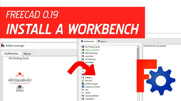 How To Install FreeCAD Workbenches - FreeCAD Install Workbench - FreeCAD Addon Manager