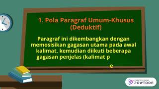 Pola Pengembangan Paragraf