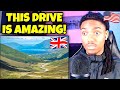 AMERICAN REACTS to The 6 Best Driving Roads in the UK!