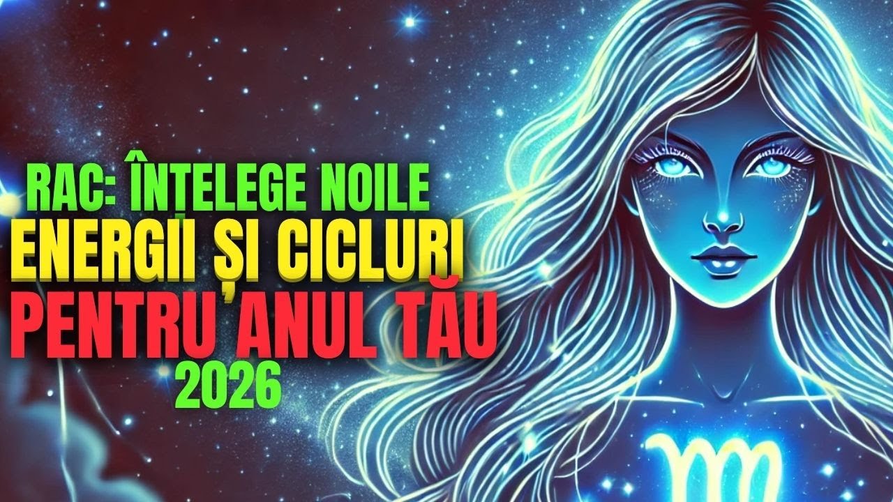 RAC ♋: ÎNȚELEGE NOUA ENERGIE CARE SE DESCHIDE PENTRU TINE ÎN 2026