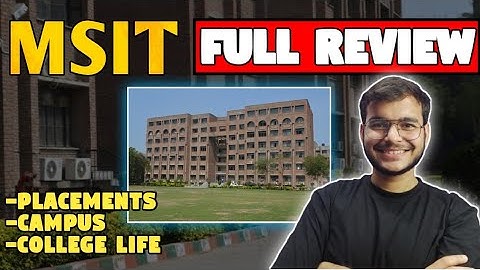 MSIT IPU College Full Review|| Is this a college or school? || Ayush Garg Classes