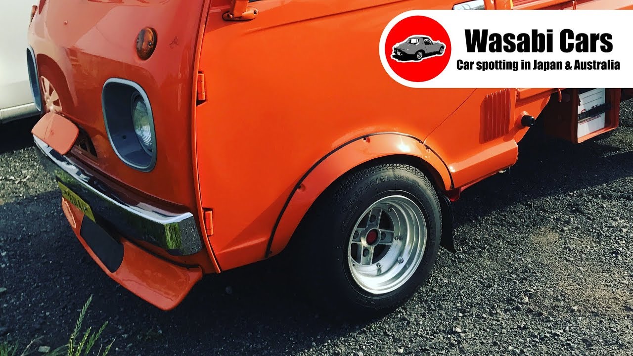 Old-school JDM Carspotting - Feat, Route 202 (Mazda Porter Cab/Nissan Leopard)