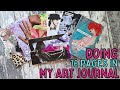 16 Journal Pages in My Try Anything Art Journal | Magazine Collage and Mixed Media
