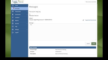 Viewing Specific Account Details in Commercial Online Banking