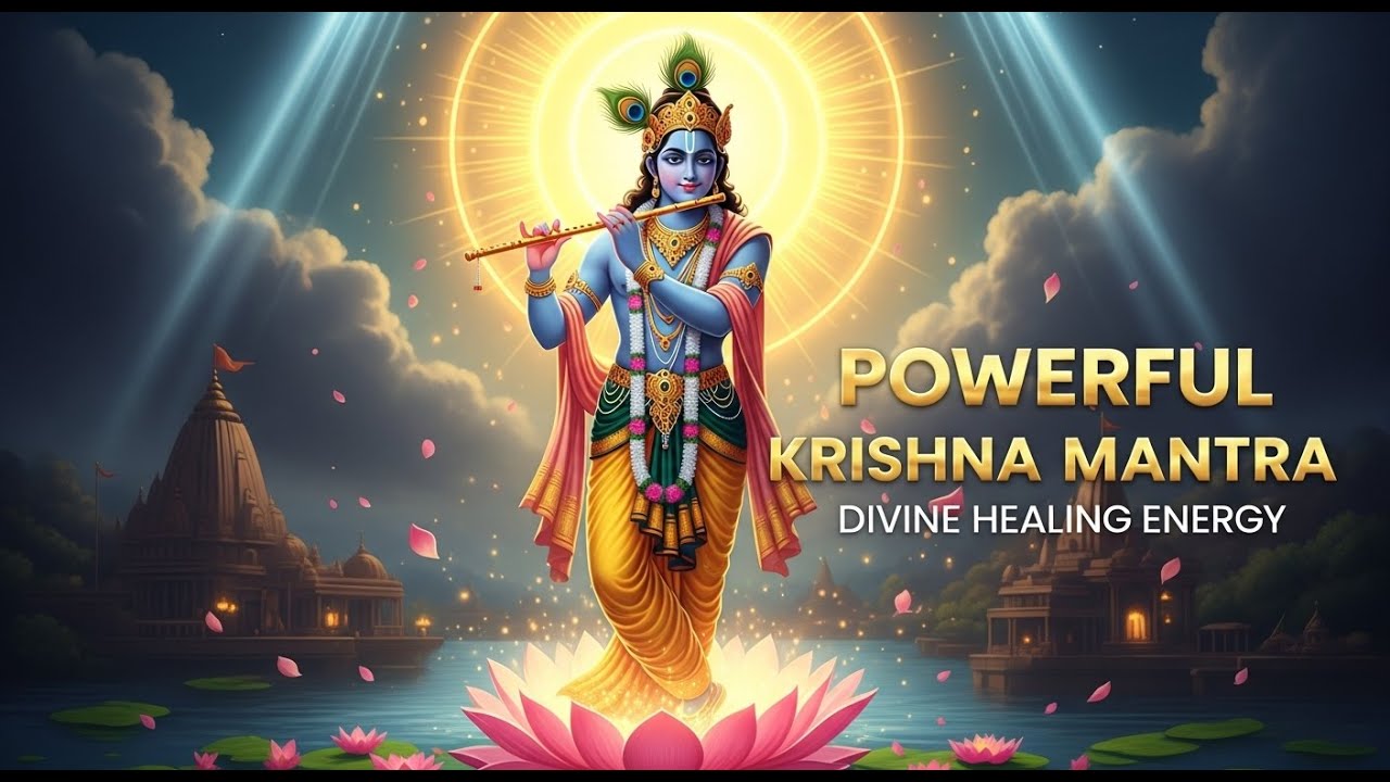 Om Krishnaya Vasudevaya | Powerful Krishna Mantra for Peace & Healing
