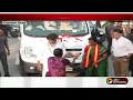 ஆரத்தி எடுத்து முதல்வர் விஜய்யை வரவேற்ற மூதாட்டி | CMVijay RoadShow | Maduranthakam