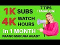 HOW TO GET 1K SUBS AND 4K WATCH TIME IN 1 MONTH || 1000 SUBSCRIBERS & 4000 WATCH HOURS | BabyDrewTV