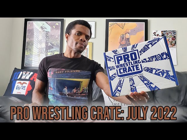 Pro Wrestling Crate July 2022 Unboxing #PWCrate 