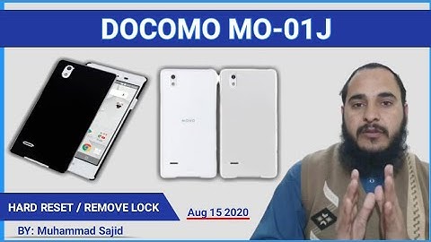 How To Remove Or HardReset Docomo Mo-01j Screen Lock