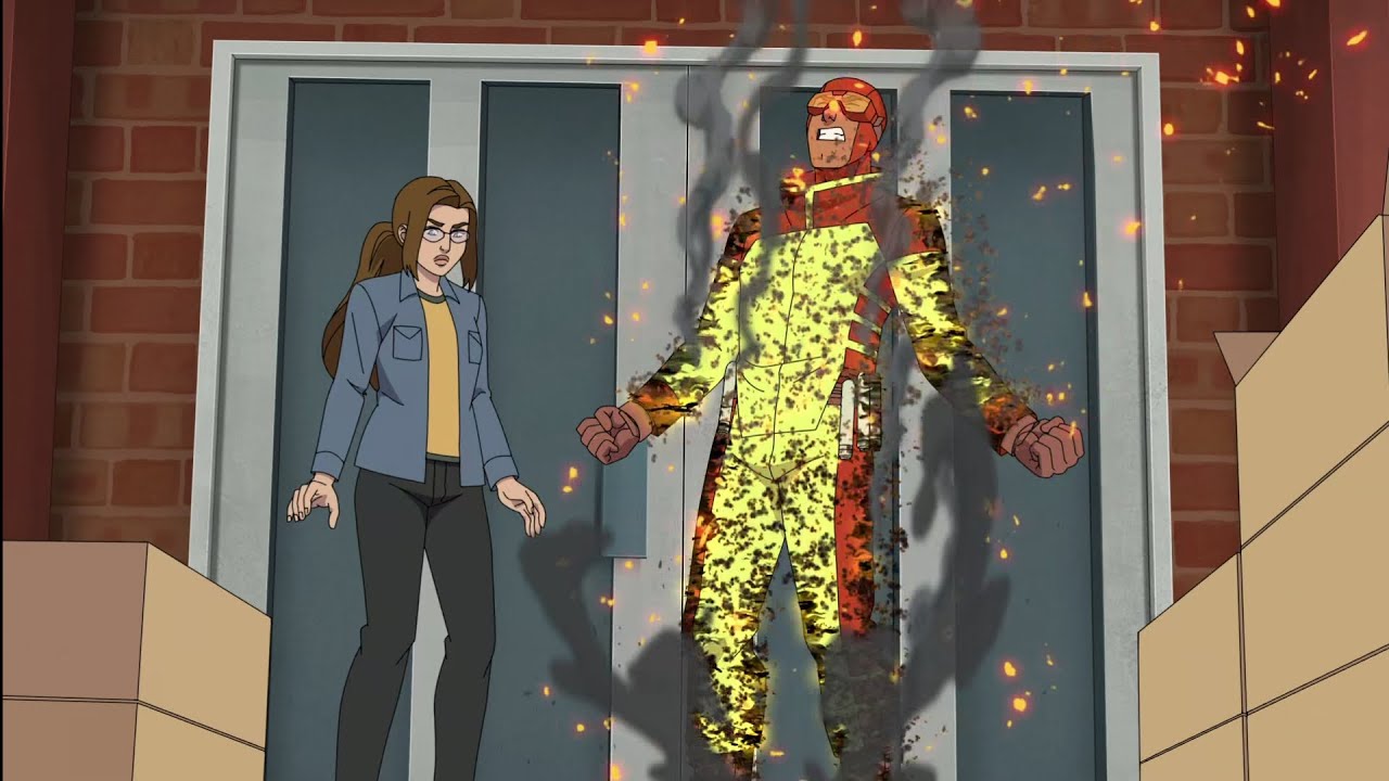 Rex Splode suit up scene/Invincible season 3 episode 7 - YouTube