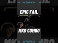 FAILED BLINDFOLDED MK9 COMBO! #shorts #johnnycage #mortalkombat9