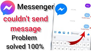 How to fix message couldn't send on messenger|How to delete couldn't send messages on messenger