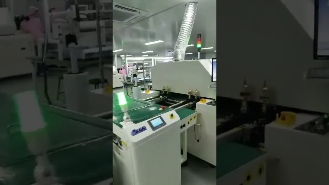 Our PCBA factory, SMT production line and DIP production line.