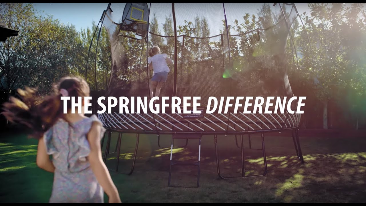 Spring Free State Discover The Springfree Difference! #trampoline #springfree - YouTube
