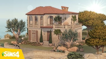 Small Mediterranean house | The Sims 4 build
