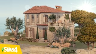 Small Mediterranean house | The Sims 4 build