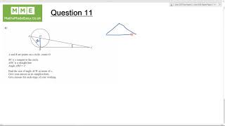 Edexcel June 2018 Paper 1 Higher Q11