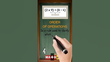 What is Order of Operations? | Easy Definition in 30 Seconds | MATHalino123