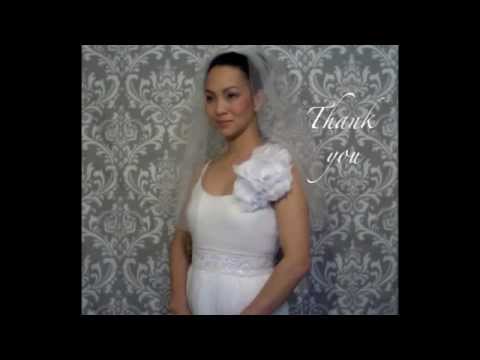 MAKING MY WEDDING VEIL  How To Make a Wedding Veil Easy Tutorial