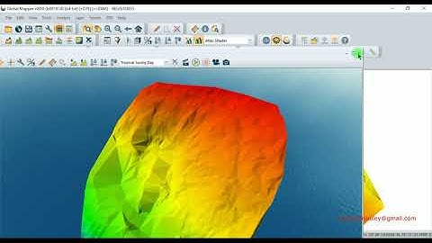 Contour Creation in Global Mapper and Export to AutoCAD