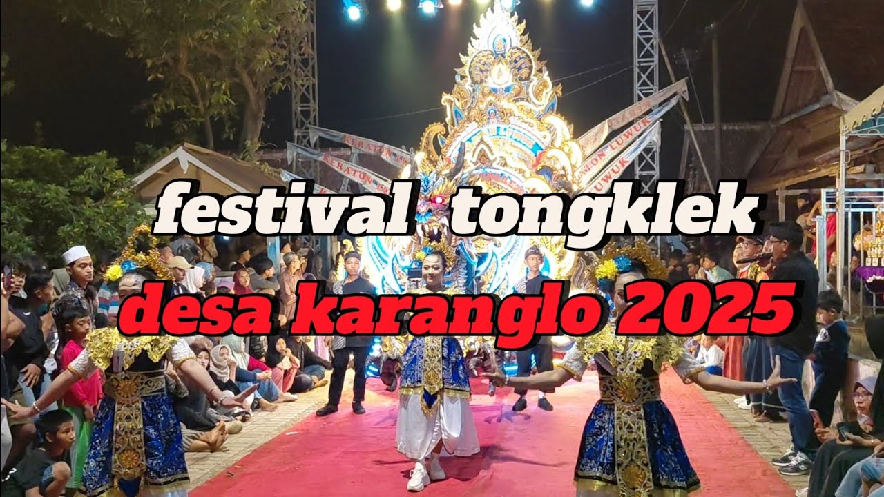 Festival tongklek desa karanglo 2025 #tongklektuban #fyp #tuban 