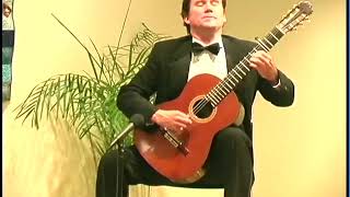 Classical Guitarist Peter Fletcher Pavane by Milan