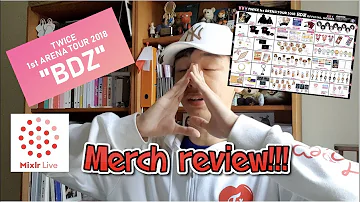 5 days to TWICE's Japan "BDZ" Arena Tour! + 👏merchandise review👏