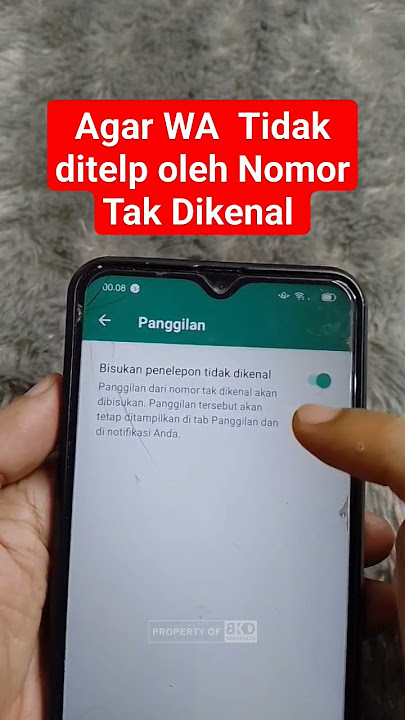 Agar WA Tidak Bisa Ditelpon Tanpa Blokir #trikwhatsapp #shorts