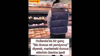 Paylaş markete etlere işedi Resimi