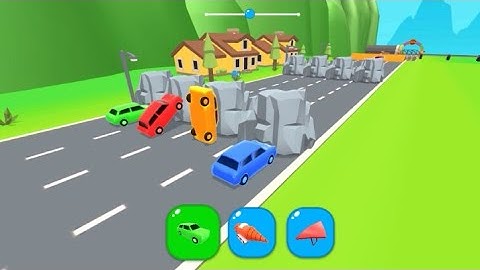 Shape shifting Gameplay (ios Android) walkthrough max level lg2d3