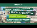 University of alabama school of dentistry oral and maxillofacial surgery residency program