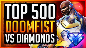 "GET OFF DOOM" Overwatch Unranked to GM Flexing w/ 2-2-2 Role Queue!