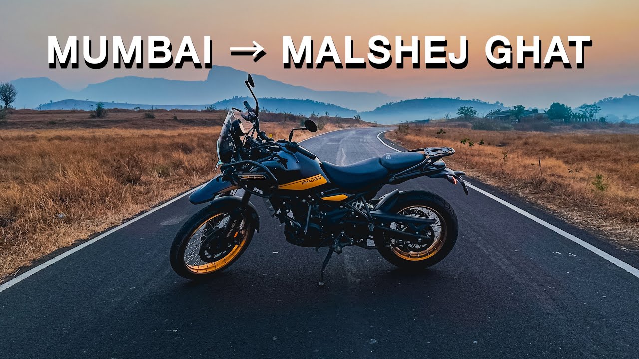 POV: Mumbai to Malshej Ghat Ride | Himalayan 450 & Guerrilla 450