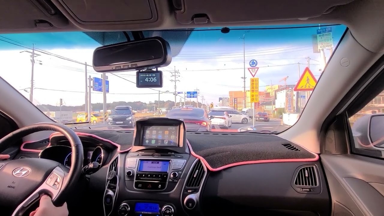 투싼ix 주행영상