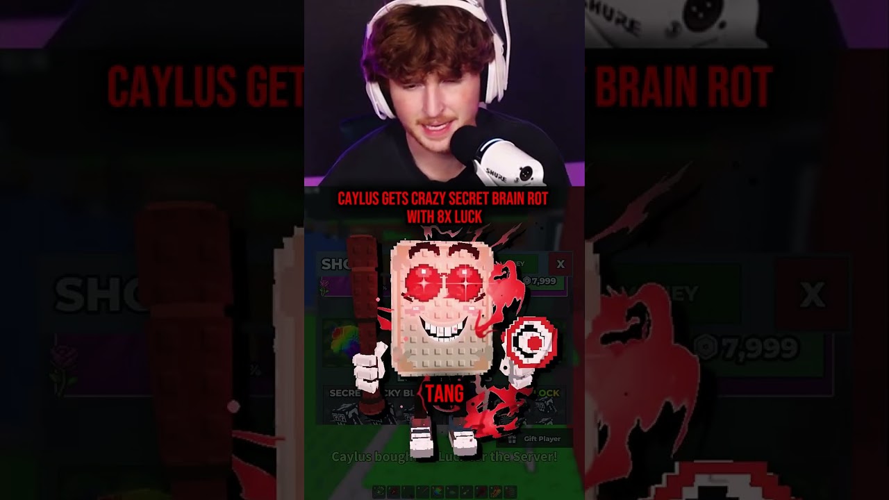 Caylus Gets Crazy Brain Rot With 8x Luck!!! 