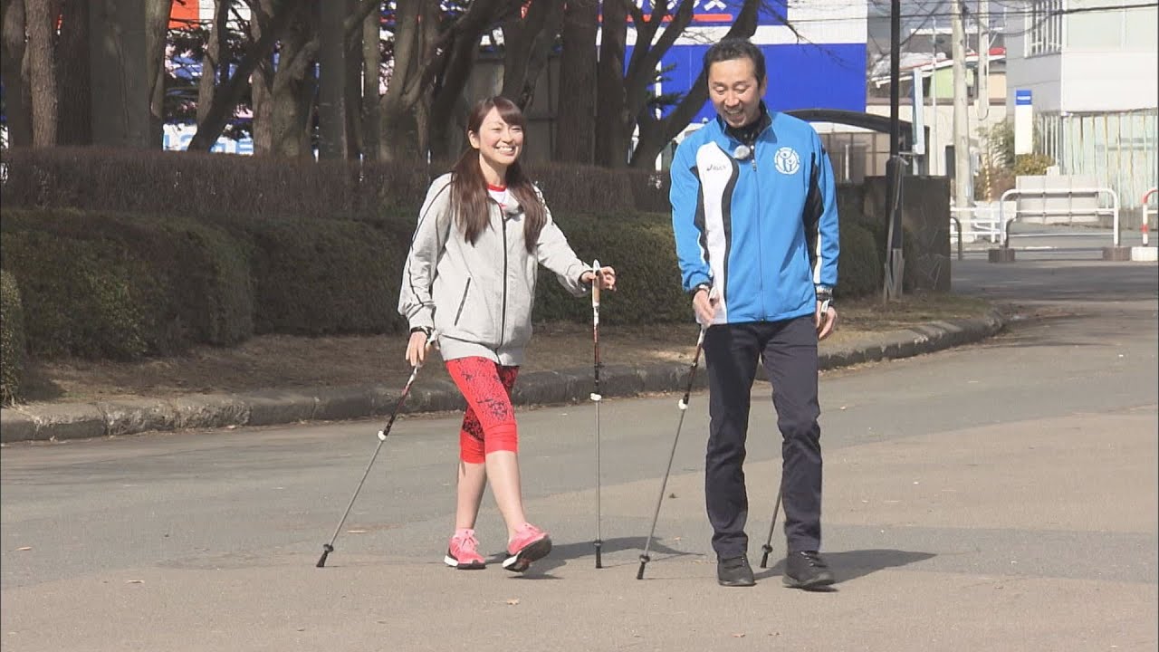 いわて元気○（マル）　【ノルディックウォーキング】（2016/3/22放送　５きげんテレビ）