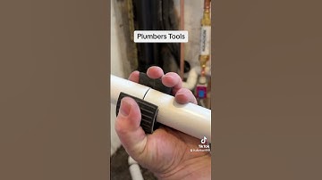 Loodgietersgereedschap voor het snijden van kunststof buizen. Hoe snijd je een afvoerbuis? #loodg...