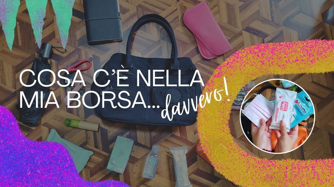 Cosa c'è nella mia borsa da tutti i giorni // *What's in my bag!*