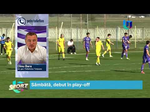 Sâmbătă, debut în play-off