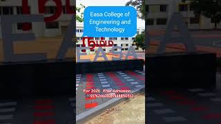 EASA College of Engineering and Technology – 2026 Admissions