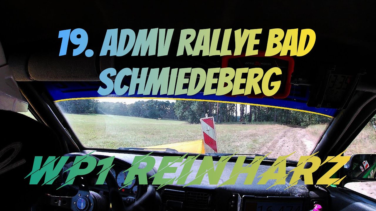 19. ADMV Rallye Bad Schmiedeberg 2024 | WP1 Reinharz | Onbord [UHD] Zander & Sander | Ibiza 16V