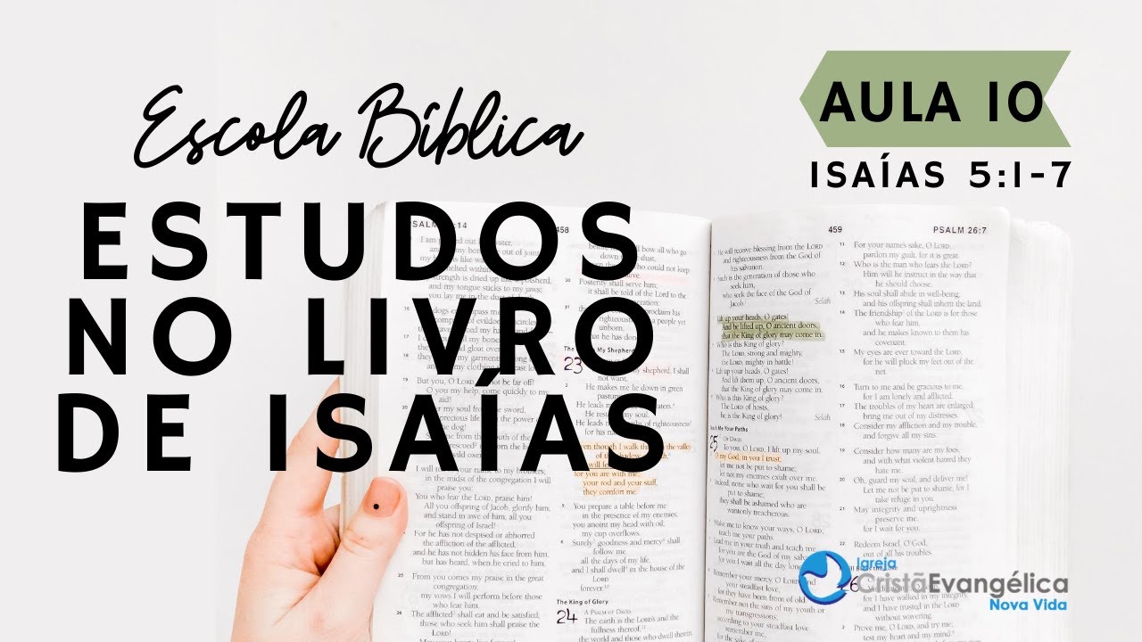 DEUS AGIU EM MIM, QUE RESULTADO ELE ESPERA - Isaías 5.1-7 - 