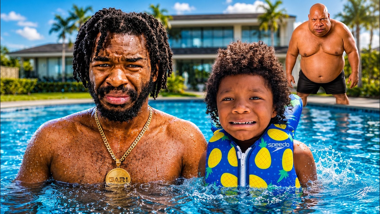 CREEPY STALKER FOLLOWED US TO THE POOL IN REAL LIFE LifeTogether 🏠 RP | Roblox