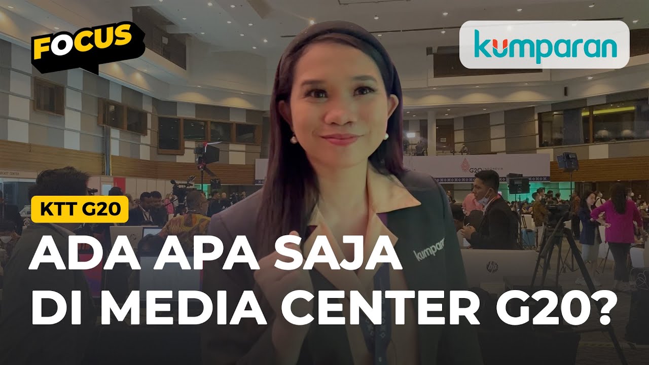 Melihat Fasilitas Media Center BICC, Tempat Para Jurnalis Meliput Rangkaian KTT G20